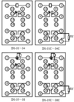 DS-35C時間繼電器接線圖