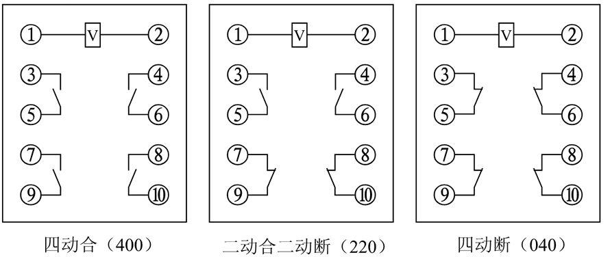 DZ-61/002內部接線圖