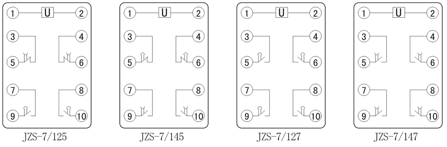 JZS-7/127內部接線圖