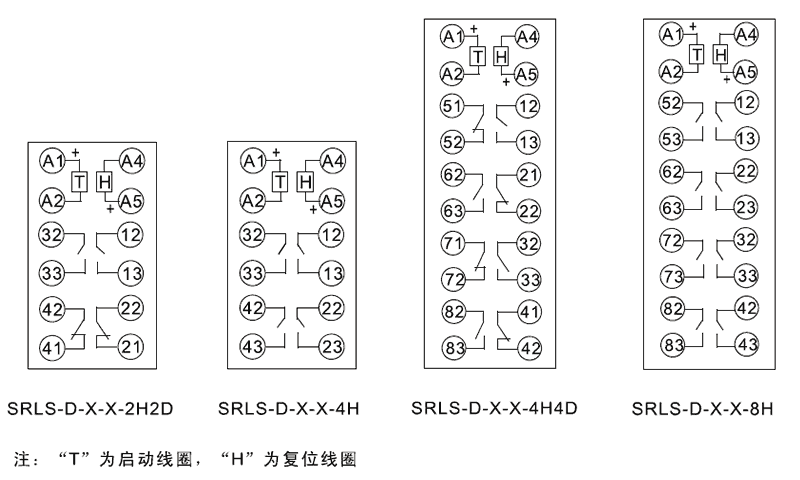 SRLS-B-110-110-4H4D內部接線圖